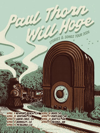 Paul Thorn Stories Songs Tour Poster 2026–2027